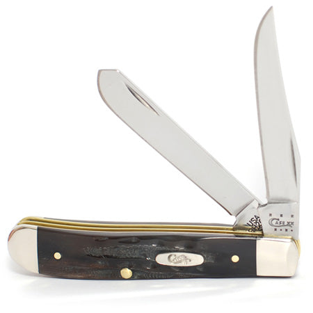 Case XX 65016 Mini Trapper Jigged Buffalo Horn