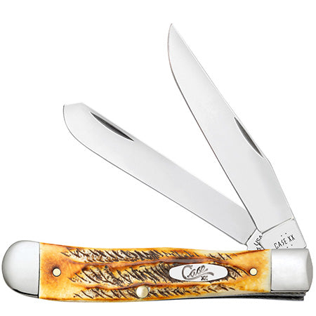 Case XX 65345 Trapper w/ Clip 6.5 BoneStag