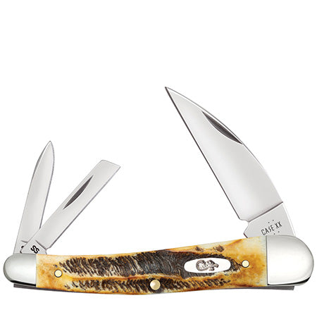 Case XX 65347 Seahorse Whittler 6.5 BoneStag