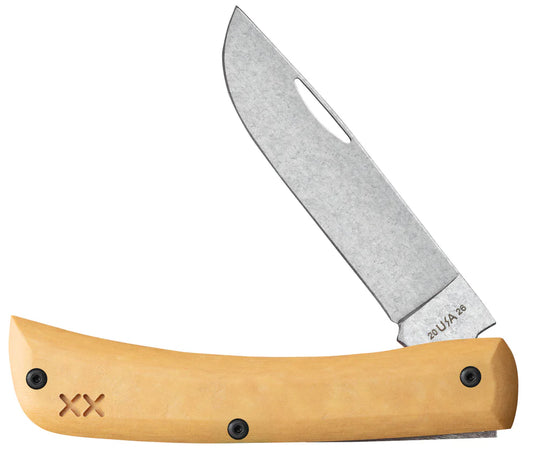 Case XX 66387 Sod Buster Jr Crossroads Smooth Maple Valley Richlite w/ Black G-10