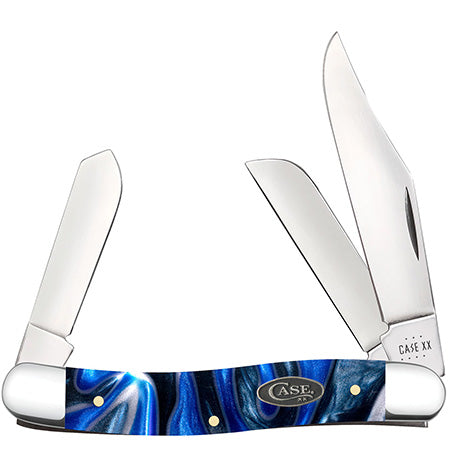 Case XX 70566 Medium Stockman Ocean Blue Kirinite