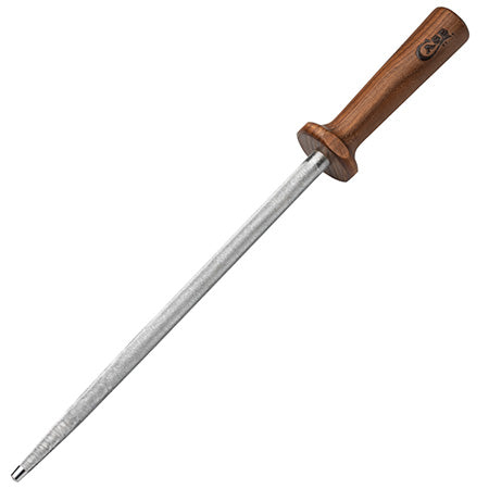 Case XX 7389 Knife Sharpening Steel High-Carbon Rod & Walnut Wood