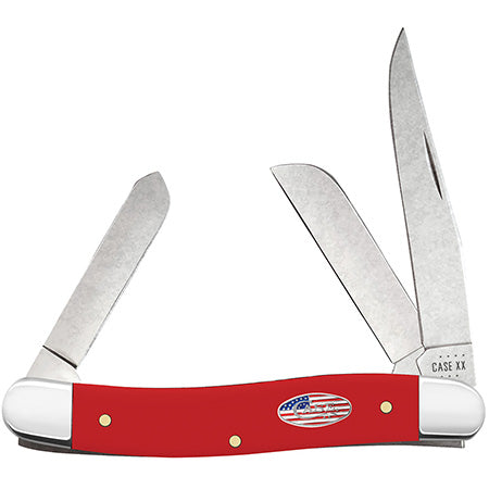Case XX 73931 Medium Stockman American Workman Red Synthetic CS