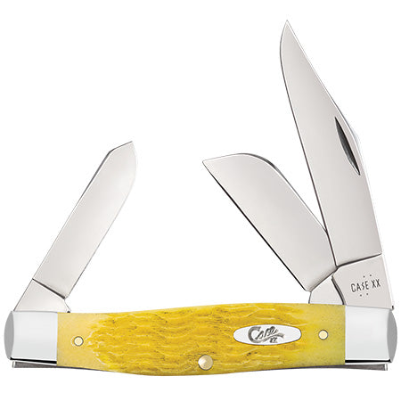 Case XX 75311 Large Stockman Platts Jig Yellow Bone