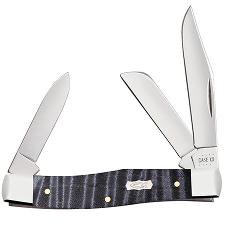 Case XX 80541 Medium Stockman Purple Curly Maple