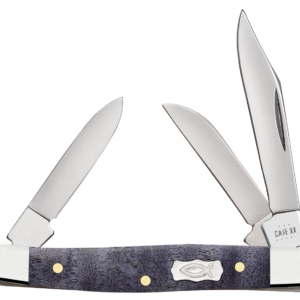 Case XX 80547 Small Stockman Purple Curly Maple