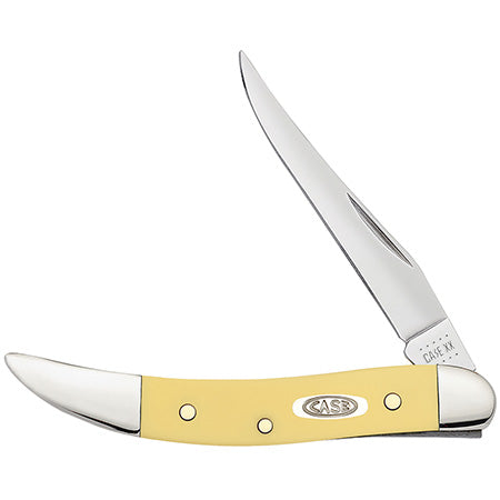 Case XX 81095 Small Texas Toothpick Yellow Synthetic SS