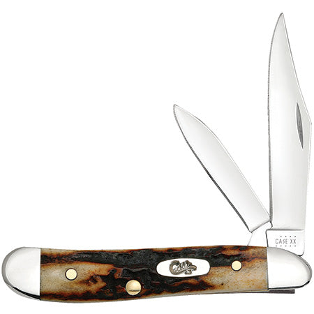 Case XX 9443 Peanut Genuine Red Stag
